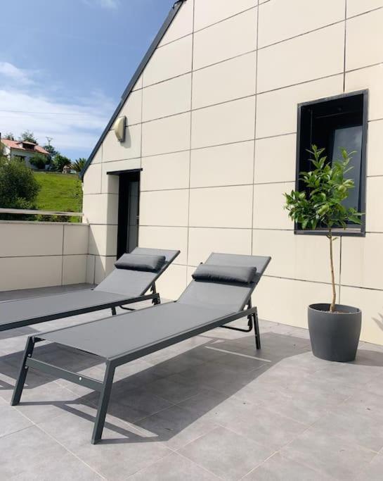 Апартаменты Atico Con Esplendida Terraza Комильяс Экстерьер фото
